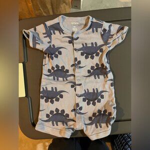 Carter's Blue Dinosaur One Piece